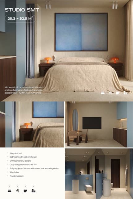 Kedungu Residences — Hotel studio SMT