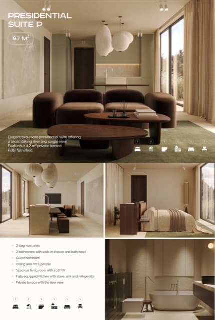 Kedungu Residences — PRESIDENTIAL SUITE P