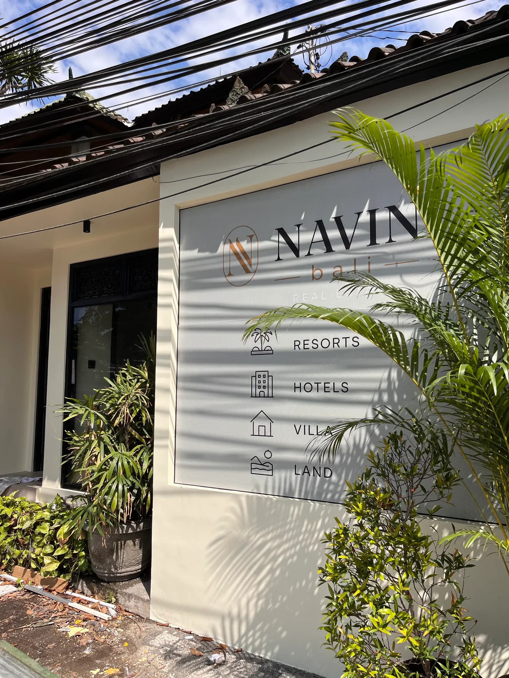 Het NAVIN-kantoor in Sanur, Bali